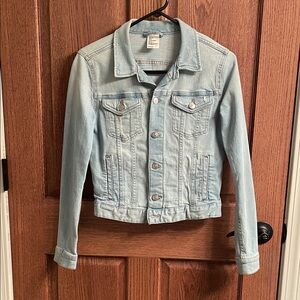 H&M Light Blue Denim Jean Jacket - Women's
